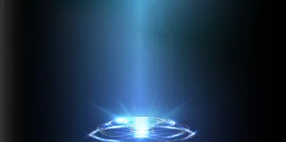 一套圆形抽象数字技术ui未来hud设计