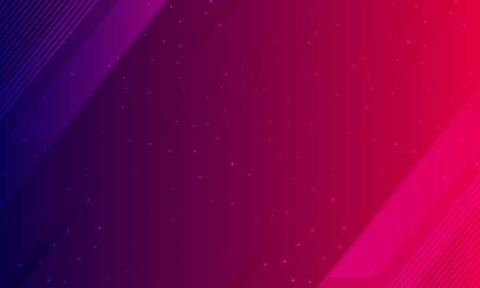 抽象蓝紫色背景与几何面板