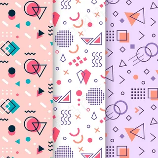 孟菲斯图案系列