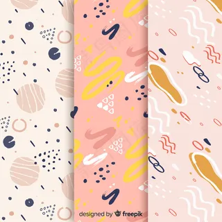 图案收集背景设计