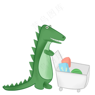 手绘双十一11.11小动物抢购