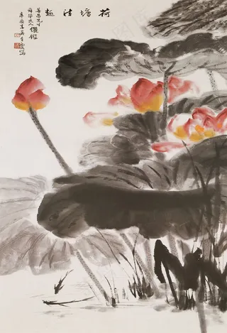 电视墙背景画效果图片