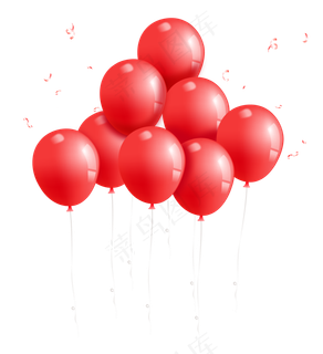 仿真红色气球