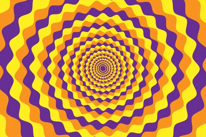 动态迷幻抽象花卉背景eps,ai矢量模版下载
