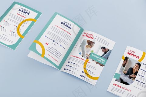 小册子概念模型样机