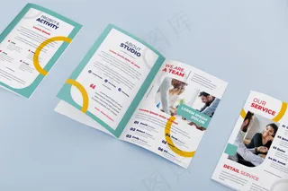 小册子概念模型样机