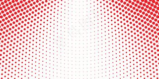 白色背景的红色半色调