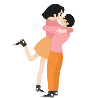 唯美七夕情侣设计素材