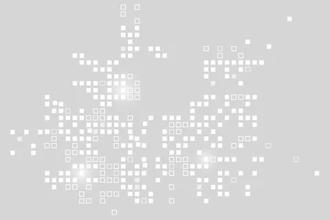 具有白色像素图案的技术背景矢量