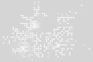 具有白色像素图案的技术背景矢量