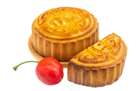 月饼和樱桃 月饼和樱桃