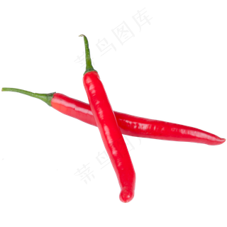 红色辣椒食物元素