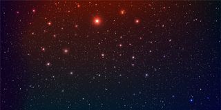 美丽的银河系背景，宇宙星云星尘和宇宙中闪亮的恒星