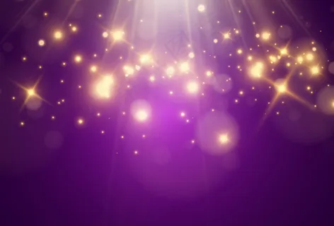 明亮美丽的金色火花在透明的背景上。 明亮美丽的金色火花在透明的背景上。