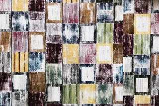 色彩斑斓的方形纹理马赛克