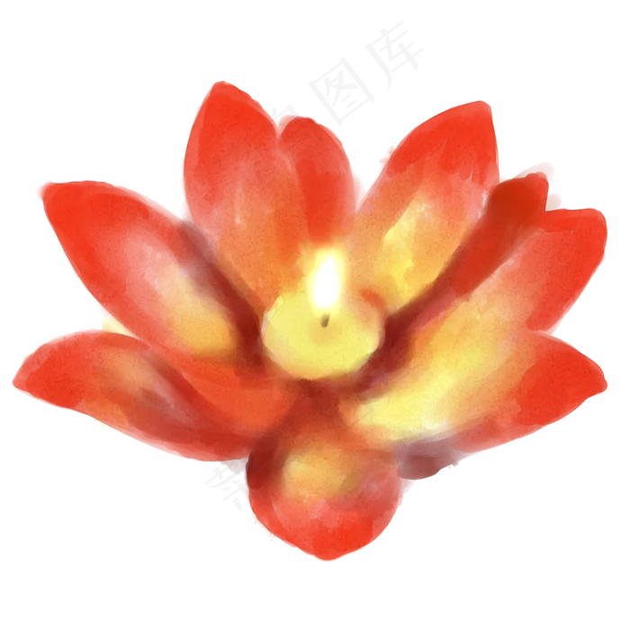 河灯中元节(2000X2000(DPI:72))psd模版下载