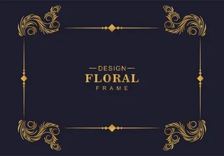 装饰花框装饰边框设计