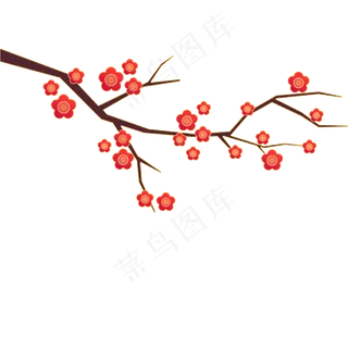 国潮梅花 国潮梅花