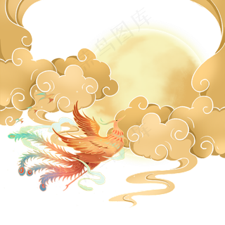 国潮风中秋佳节