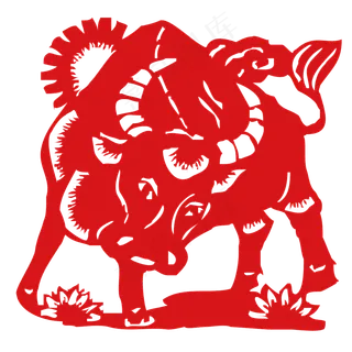 牛年剪纸2021立体