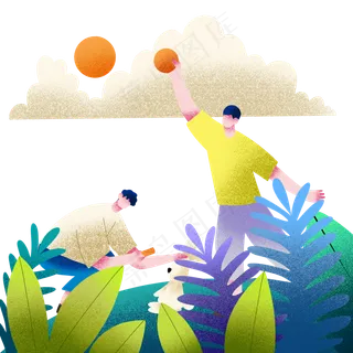 中秋节创意赏月