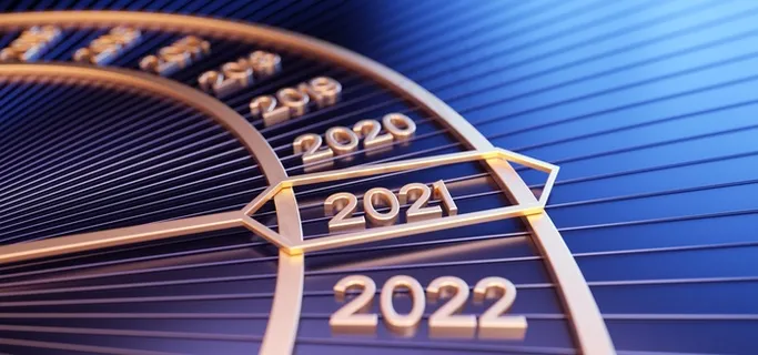 新年时钟 蓝色 新年时钟 蓝色