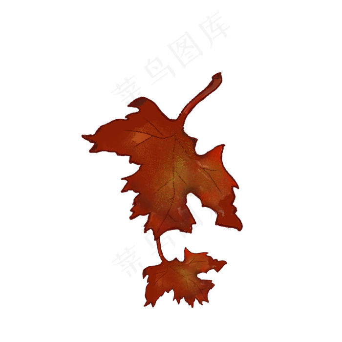 秋分枫叶落叶(2000X2000(DPI:300))psd模版下载
