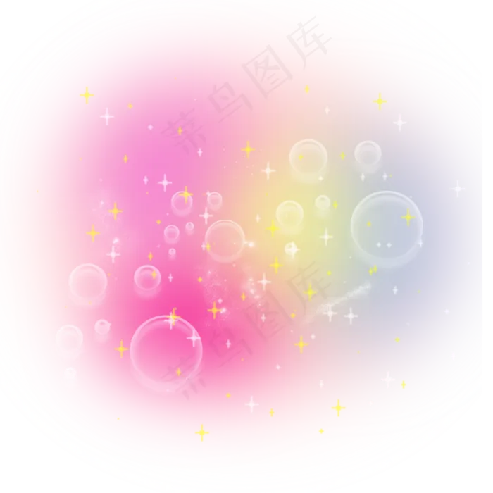七夕节梦幻泡影(2500X2500(DPI:300))psd模版下载