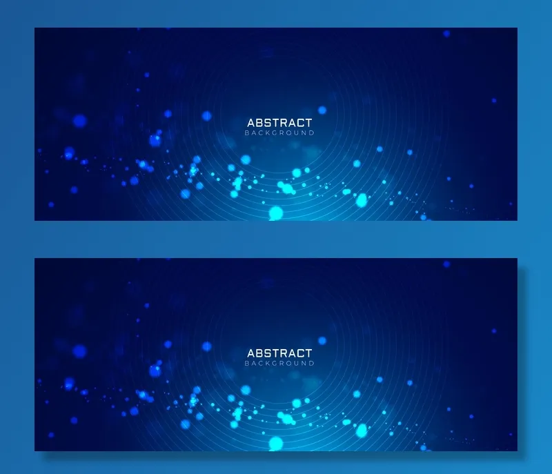 蓝色背景，亮点波基风格eps,ai矢量模版下载