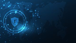 挂锁安全网络数字概念保护系统