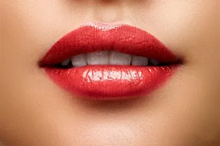 红色的嘴唇