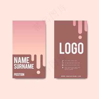 创意现代复古名片设计