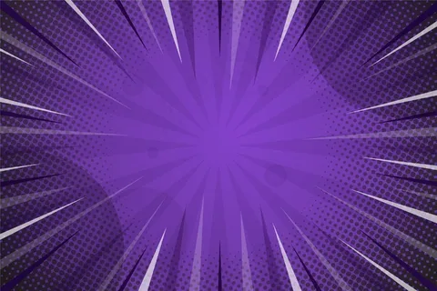漫画风格背景深紫色
