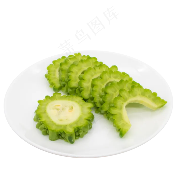 苦瓜食材图案(2000*2000px 300 dpi )