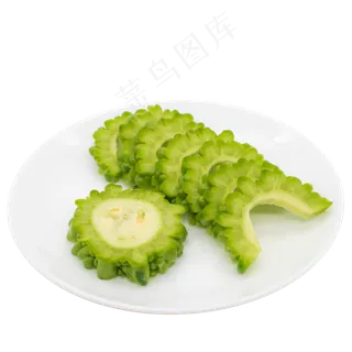 苦瓜食材图案