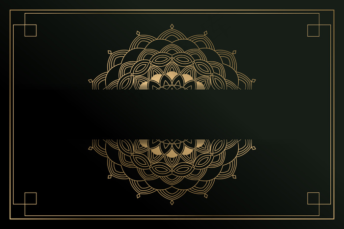 豪华曼荼罗背景