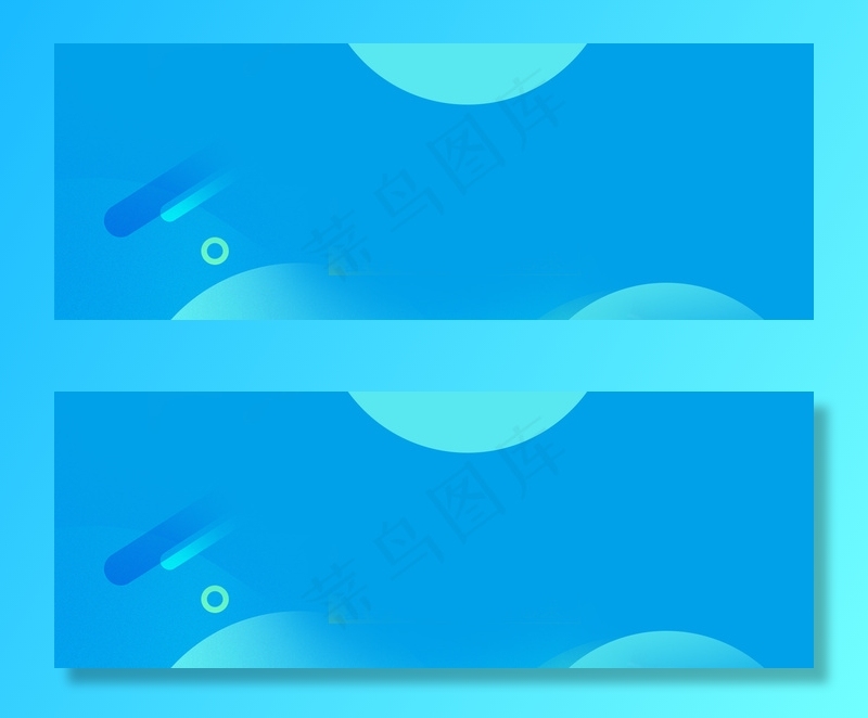 简约女士羽绒服渐变蓝色banner