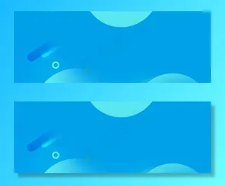 简约女士羽绒服渐变蓝色banner