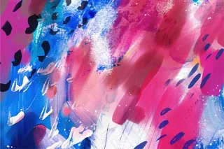 抽象水彩无缝图案