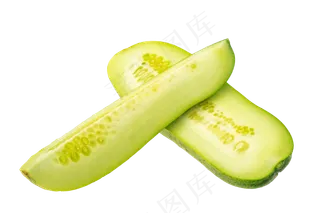 切开蔬菜黄瓜