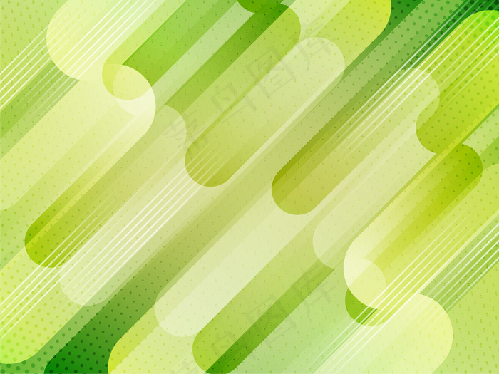 装饰绿色现代几何条纹背景矢量