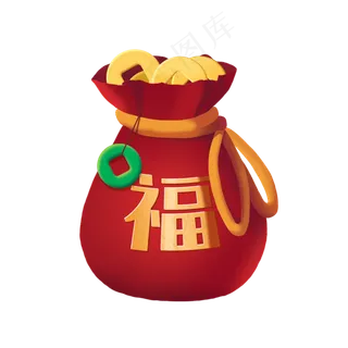 新年福袋装饰