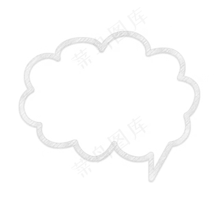 教师节粉笔对话框气泡框14