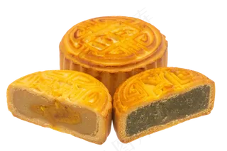 圆形中秋节月饼
