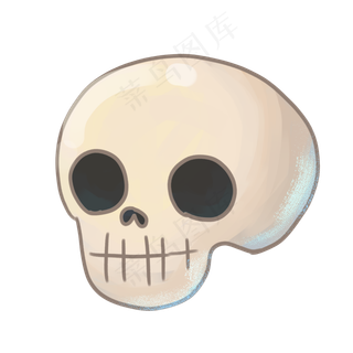 鬼节万圣节人体骷髅