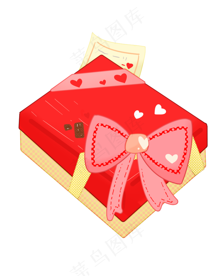 手绘情人节巧克力