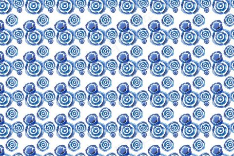 Shibori图案水彩画