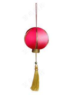 万圣节红色的花灯