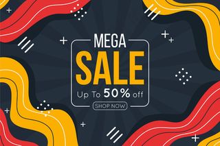 抽象的黑暗销售背景