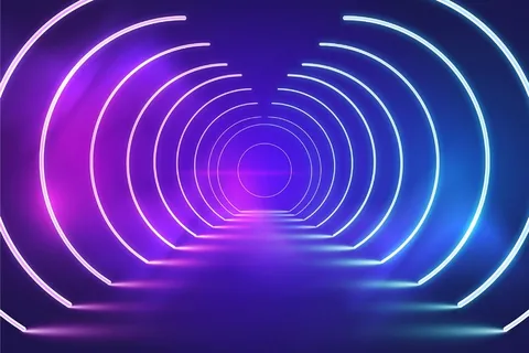 抽象霓虹灯背景